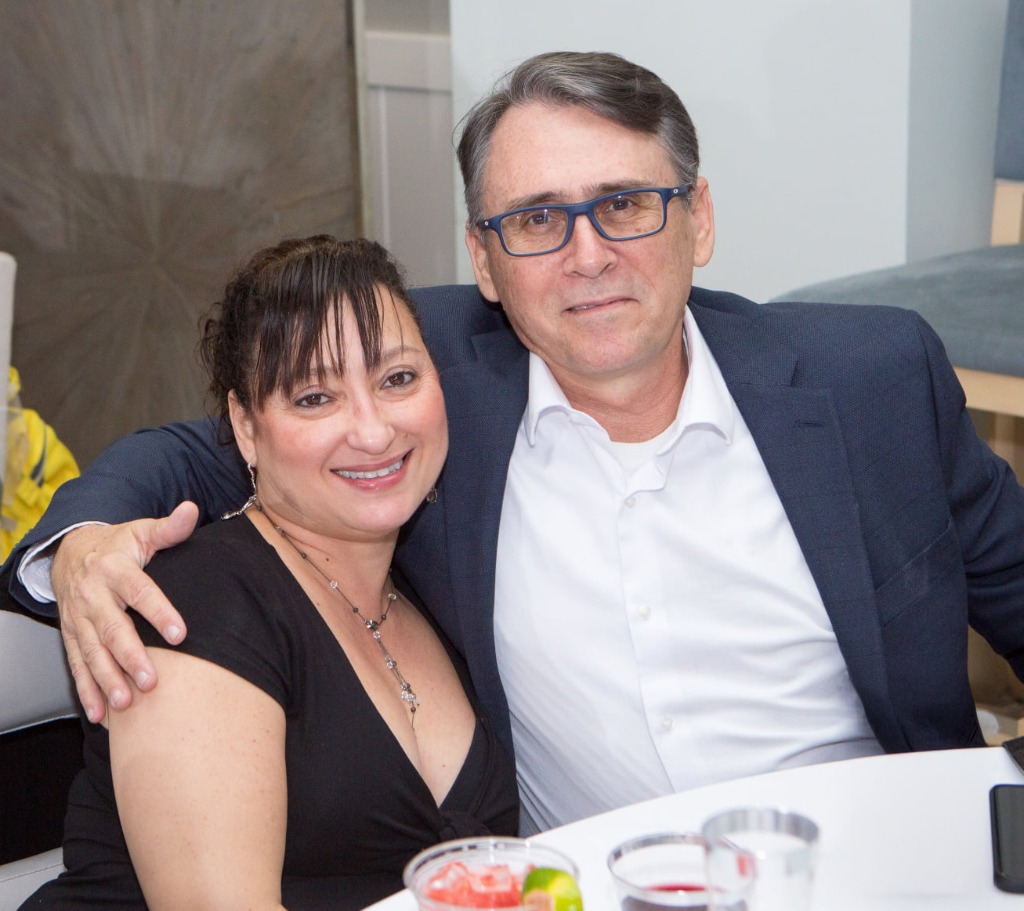 Billy Hayes and his wife