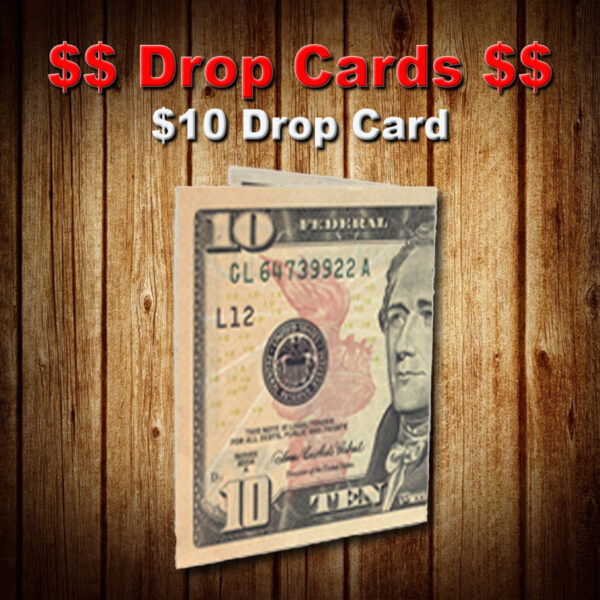 $10 Drop Cards (Design Your Own)