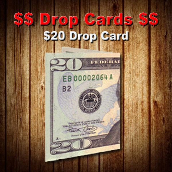 $20 Drop Cards (Design Your Own)