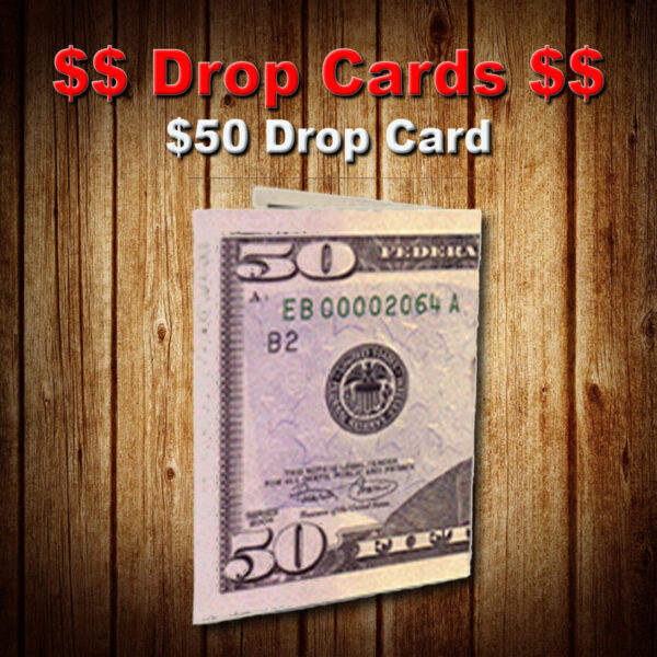 $50 Drop Cards (Design Your Own)