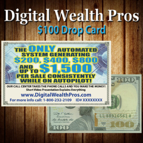 Digital Wealth Pros Drop Cards
