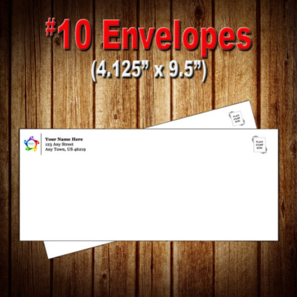 #10 Peel-n-Seal Envelopes (Upload or Design Your Own)
