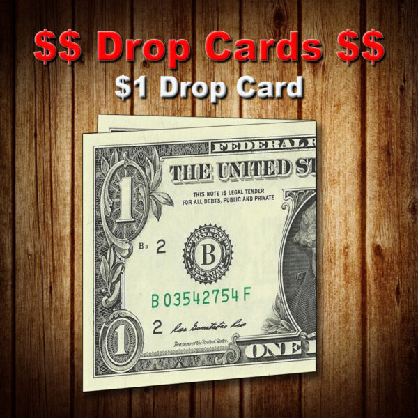 $1 Drop Cards (Design Your Own)