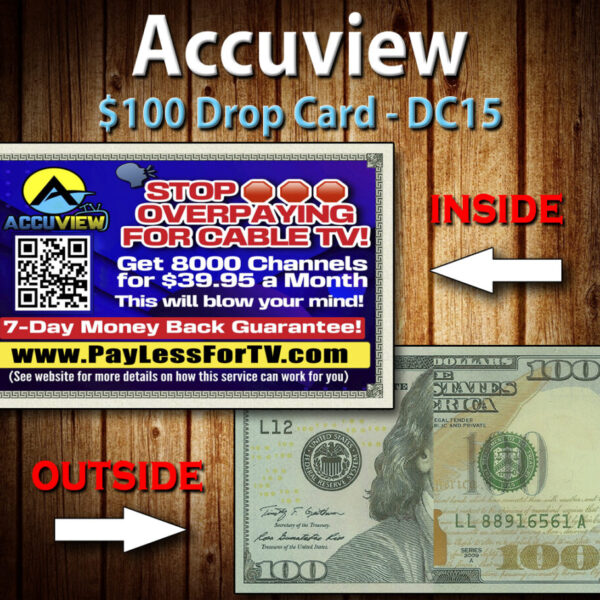 Accuview TV Drop Card 01