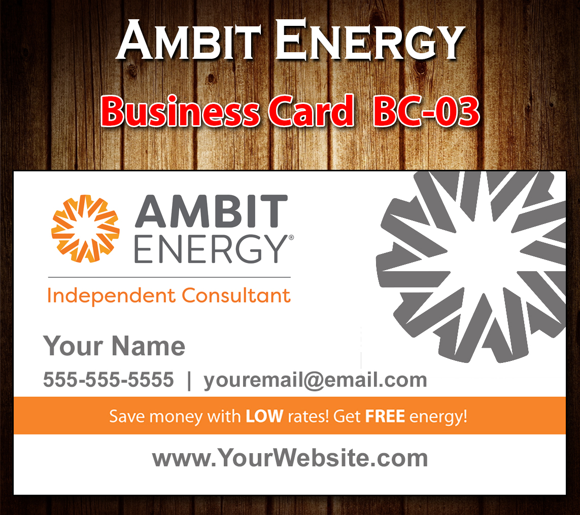 Ambit Energy Business Card #3