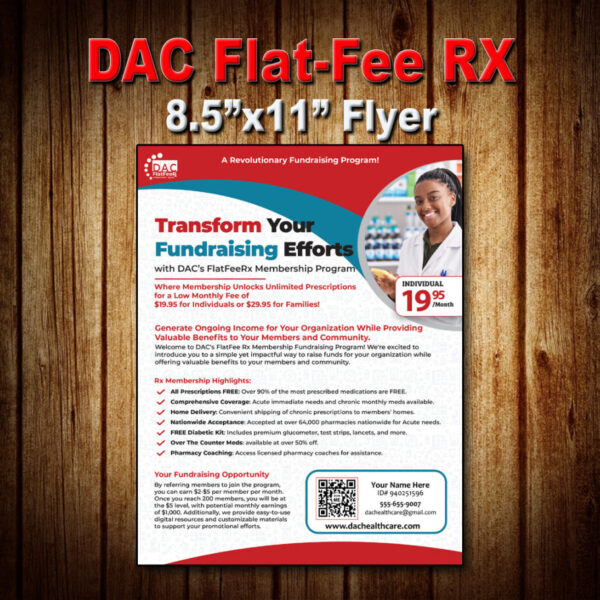 DAC Flat-Fee Rx 8.5" x 11" Flyer