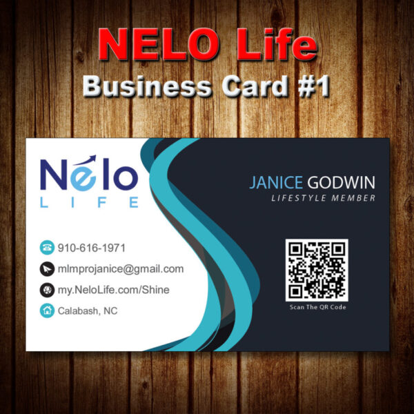 NELO LIFE Business Card #1