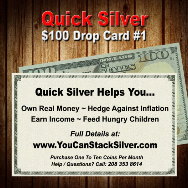 Quick Silver Drop Card #1