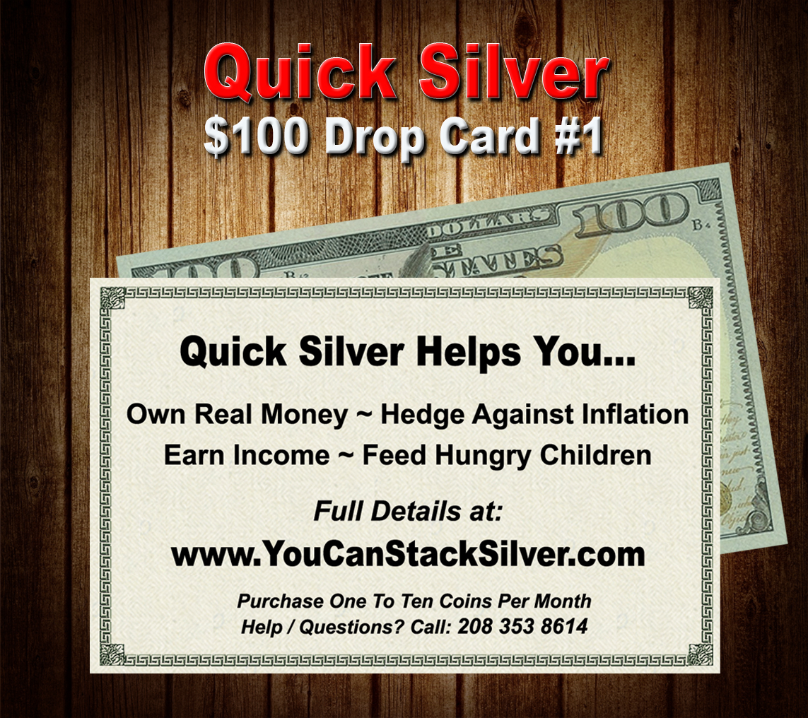Quick Silver Drop Card #1