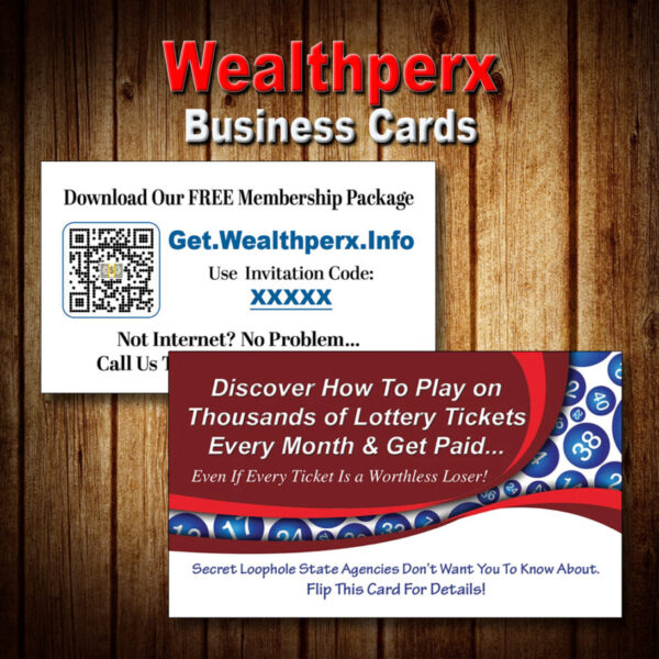 Wealthperx Business Card #1