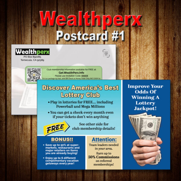 Wealthperx Postcard #1