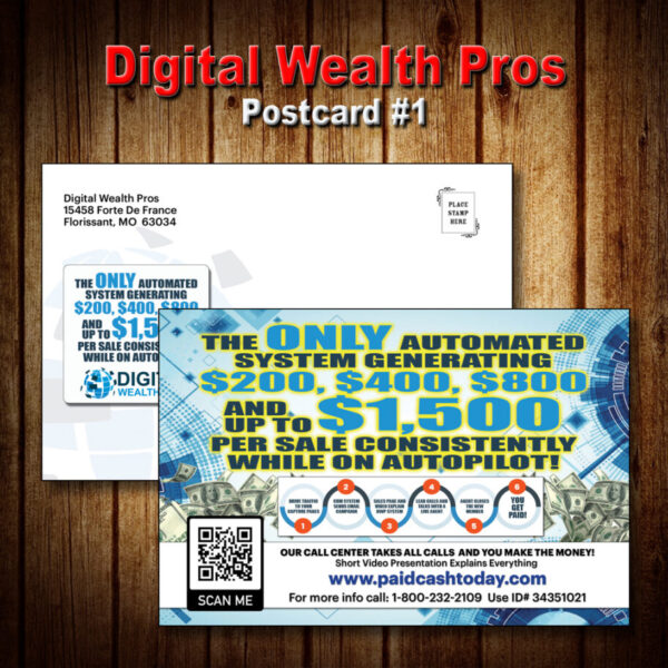 Digital Wealth Pros Postcard #1