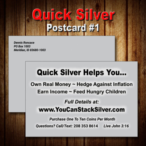Quick Silver Postcard #1