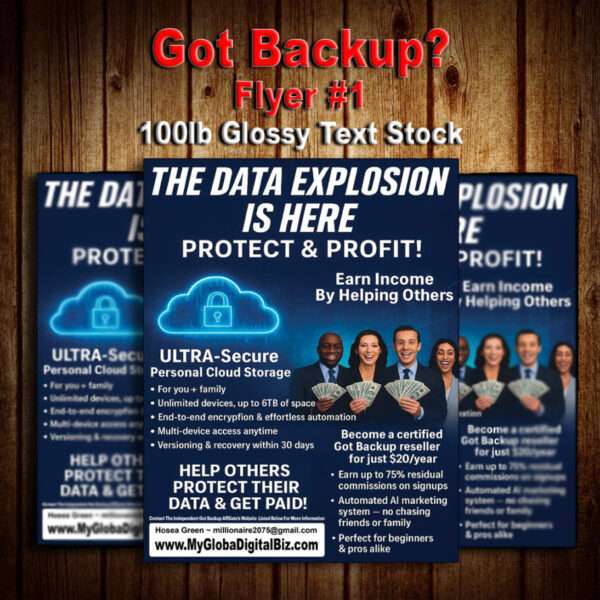Got Backup? Flyer #1