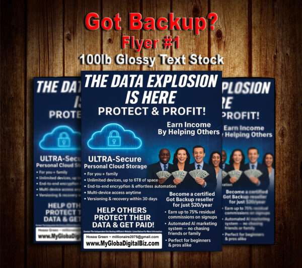 Got Backup? Flyer #1