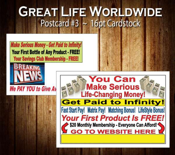 Great Life Postcard #2