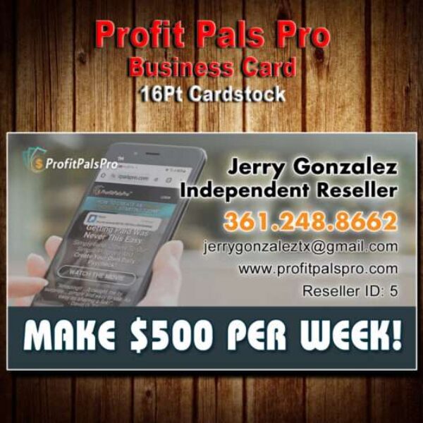 Profit Pals Pro Business Card #1