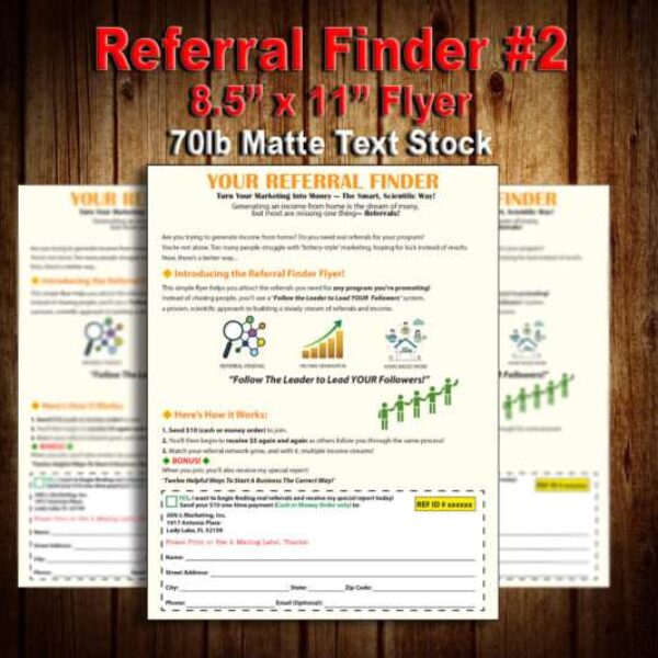 Referral Finder Flyer #2