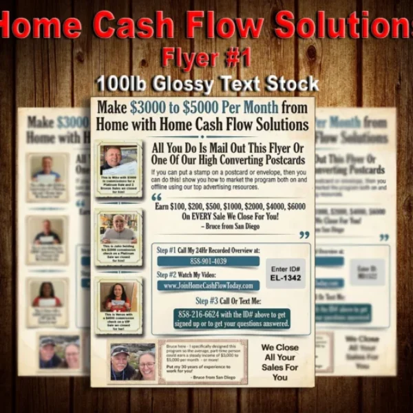 Home Cash Flow Solutions Flyer #1