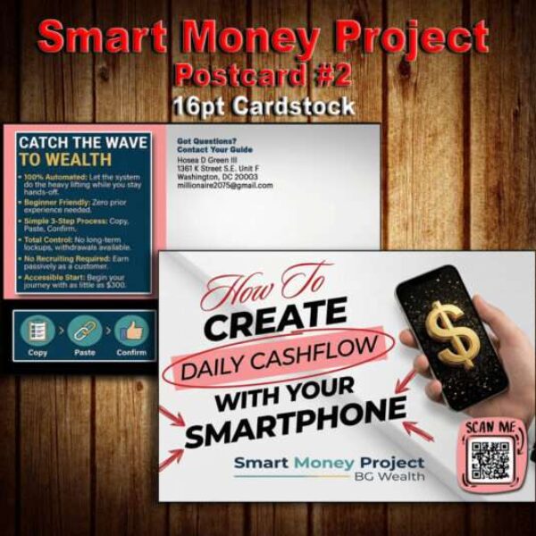 Smart Money Project Postcard #2